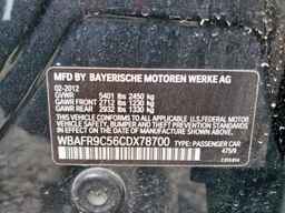 2012 BMW 5 series