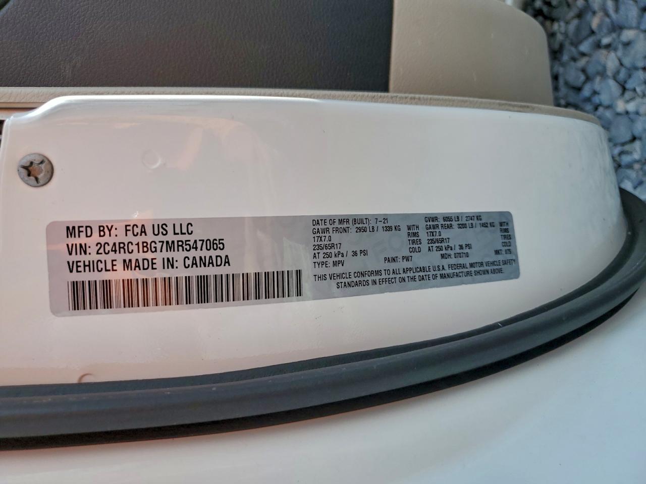 2021 CHRYSLER Pacifica