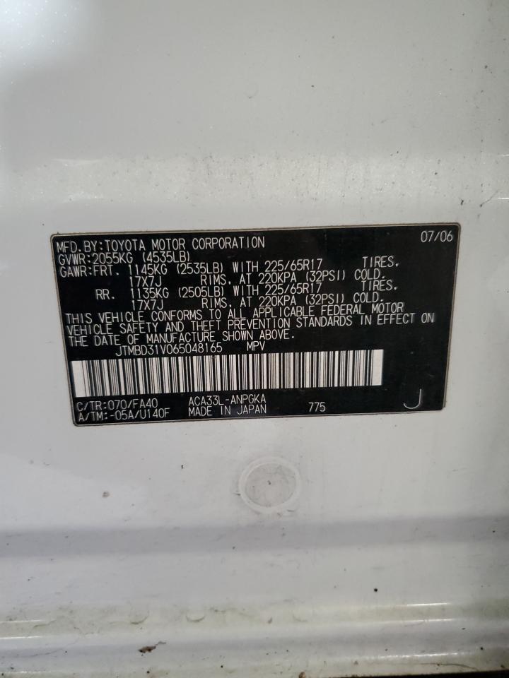 2006 TOYOTA RAV4