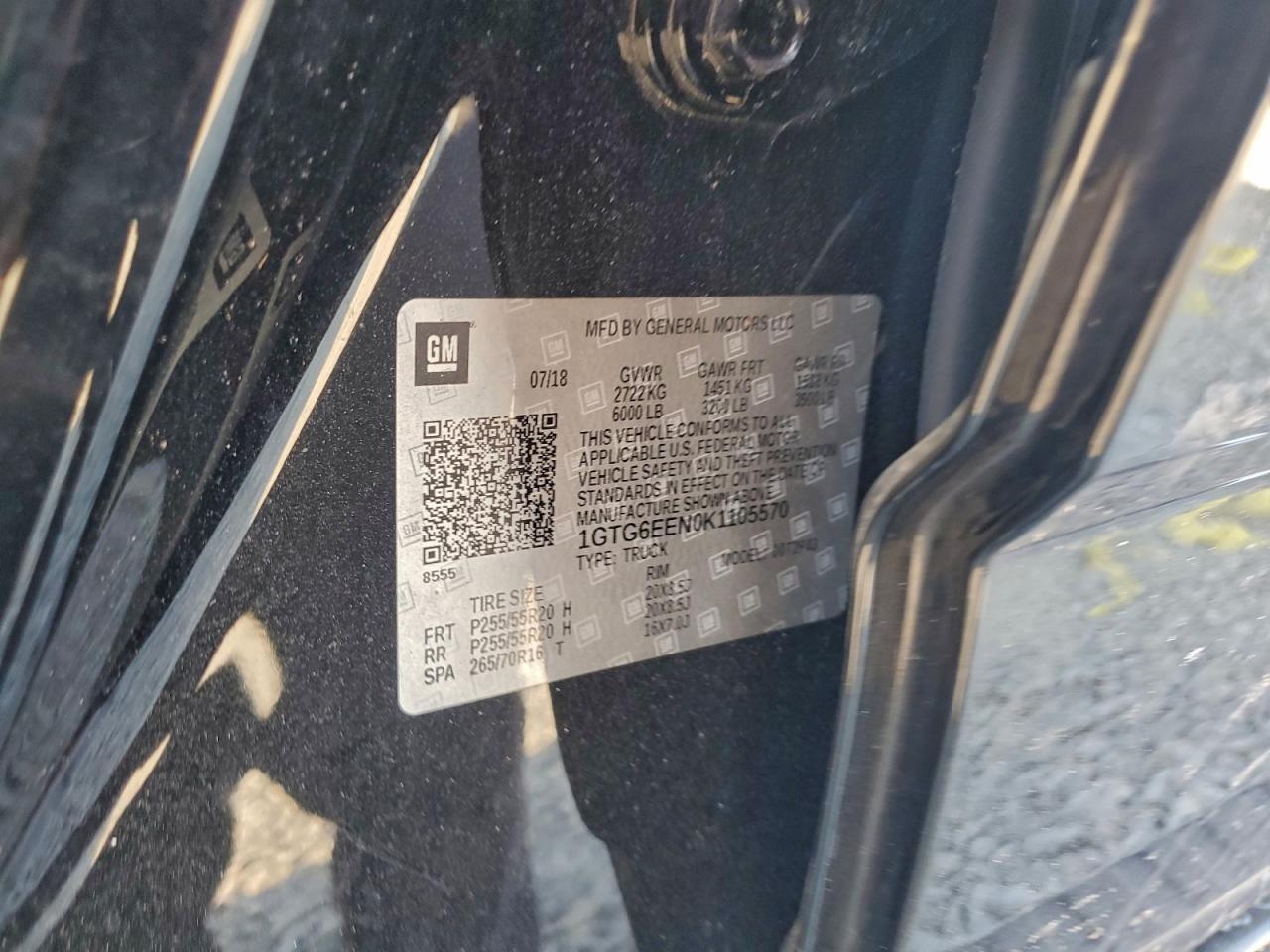 2019 GMC CANYON