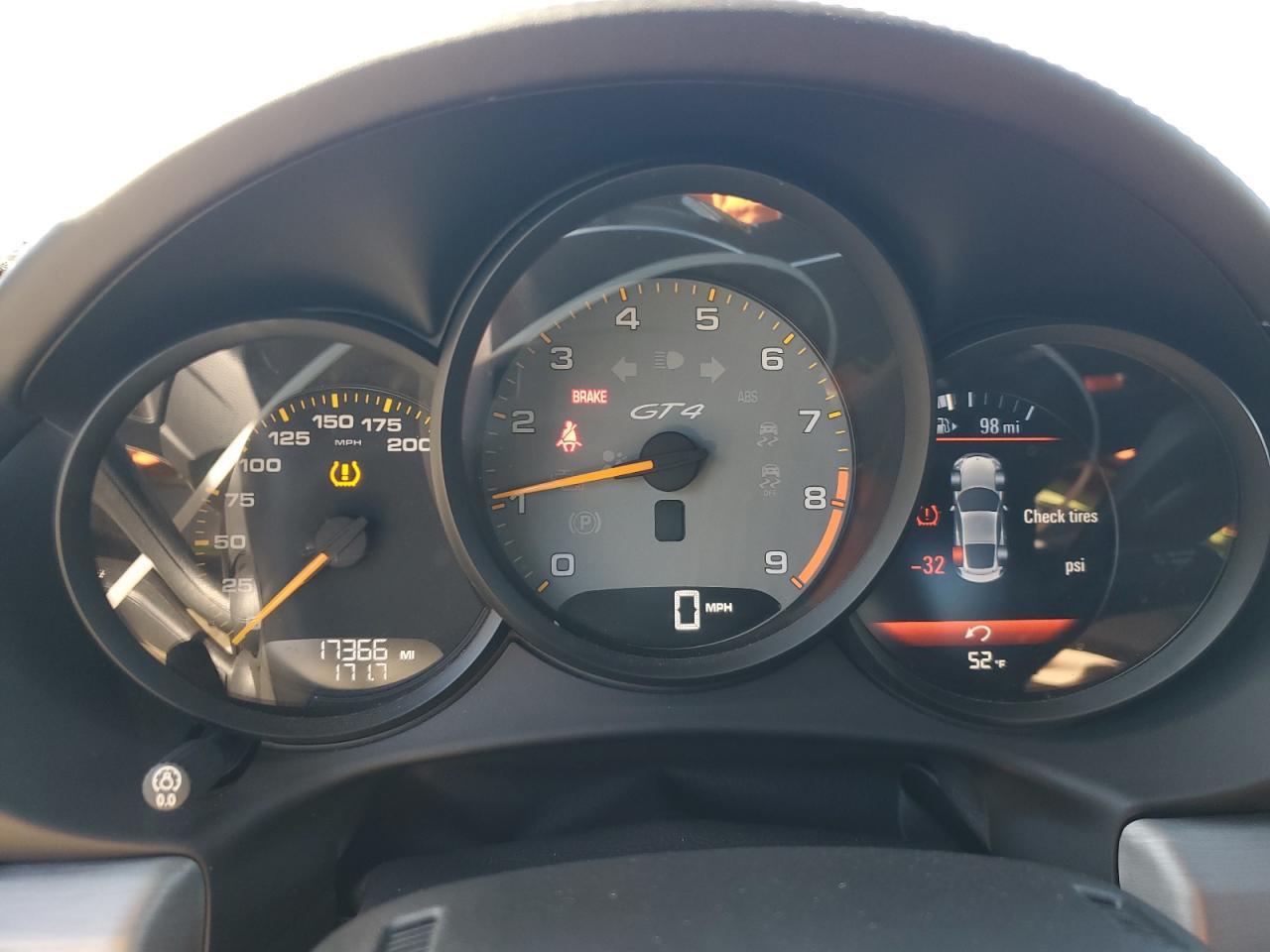 2016 PORSCHE Cayman