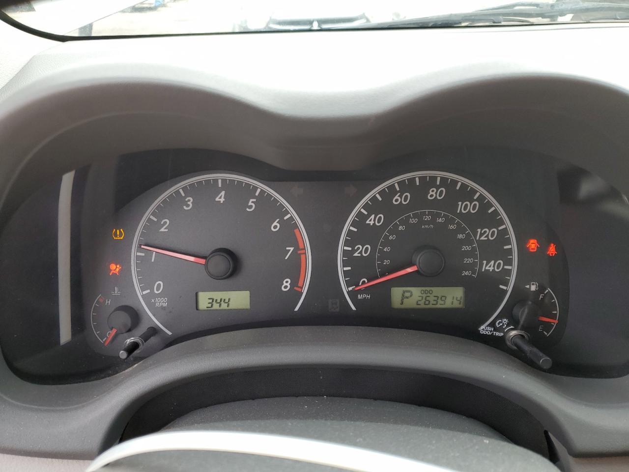 2009 TOYOTA COROLLA
