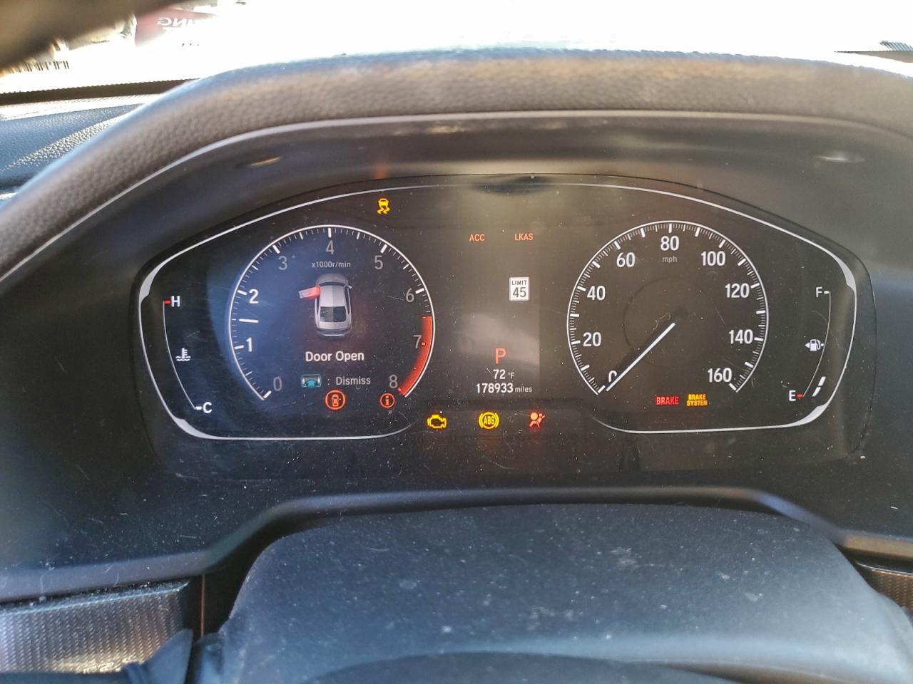 2018 HONDA ACCORD