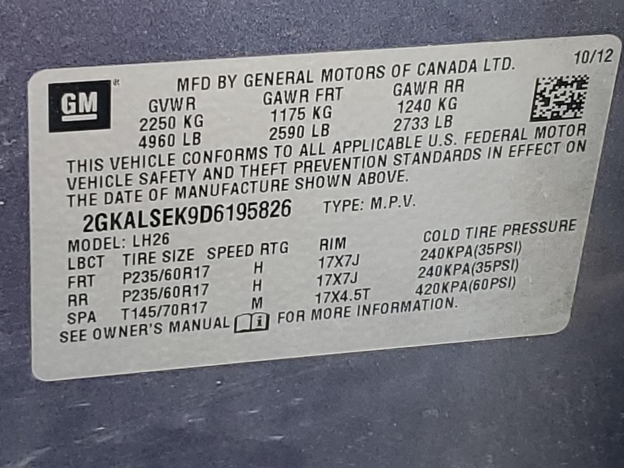 2013 GMC Terrain