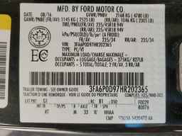 2017 FORD FUSION