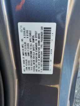 2015 HONDA ACCORD