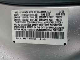 2008 HONDA ODYSSEY