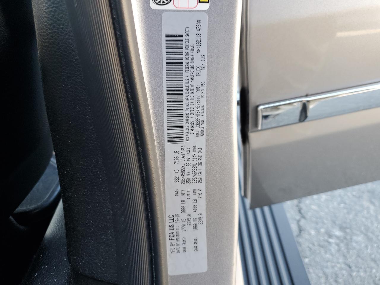2019 RAM 1500