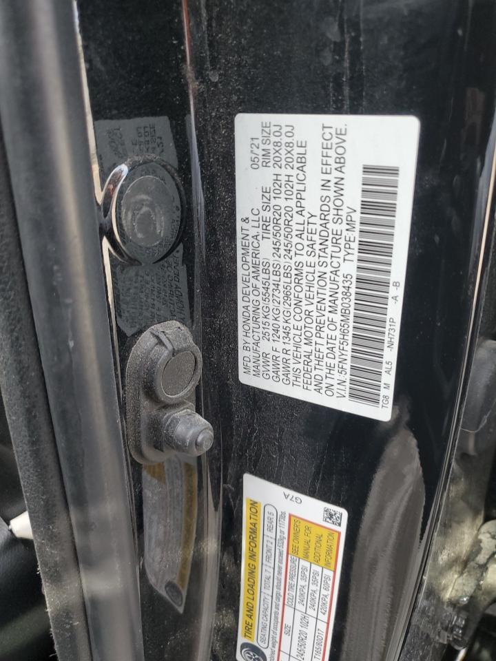 2021 HONDA PILOT