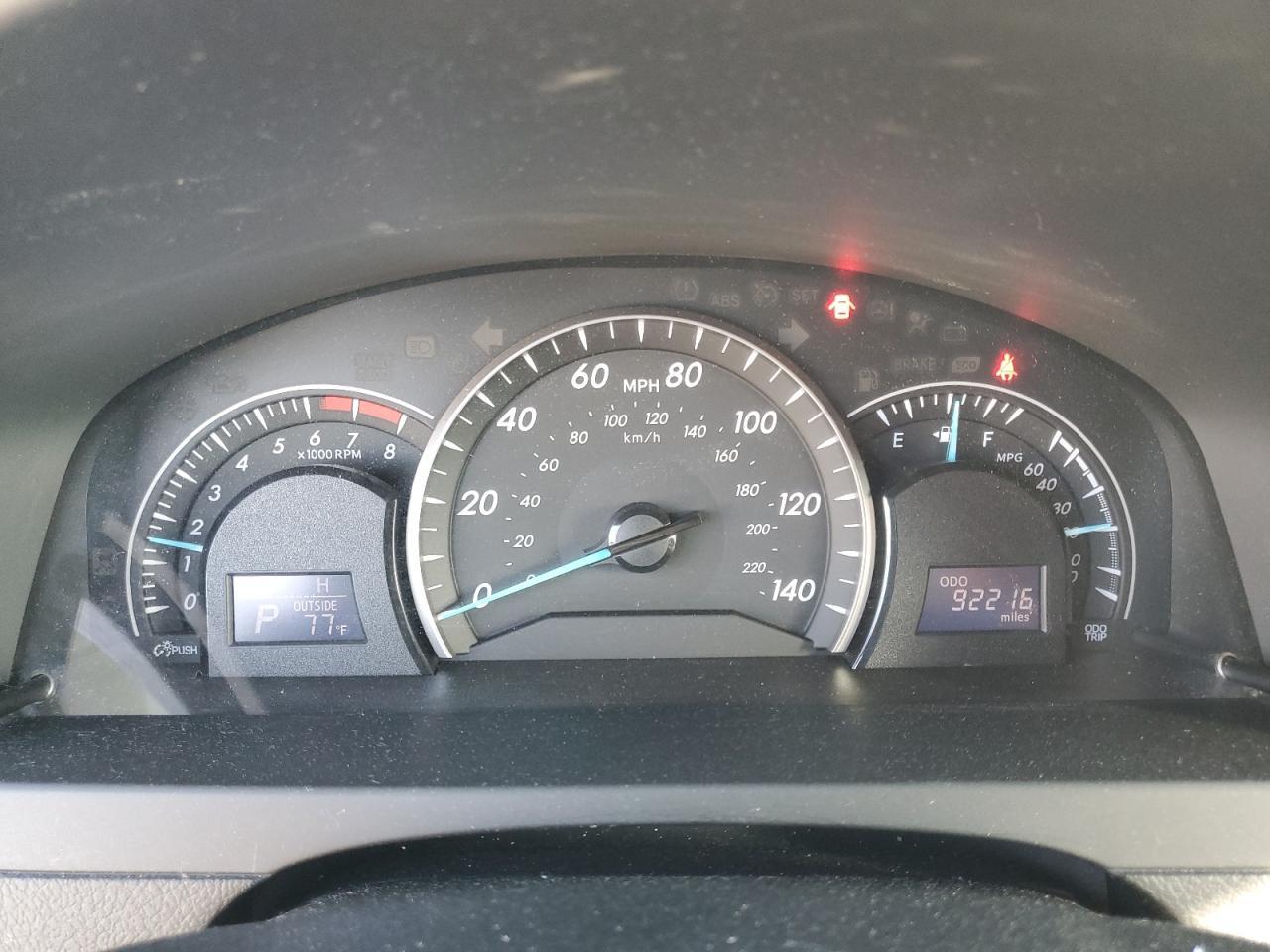 2012 TOYOTA CAMRY