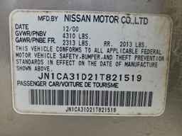 2001 NISSAN Maxima