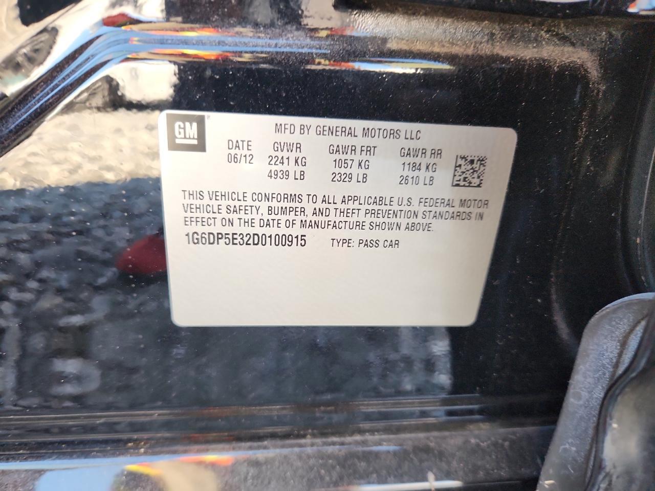2013 CADILLAC CTS
