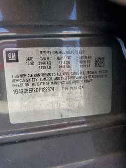 2013 BUICK LACROSSE
