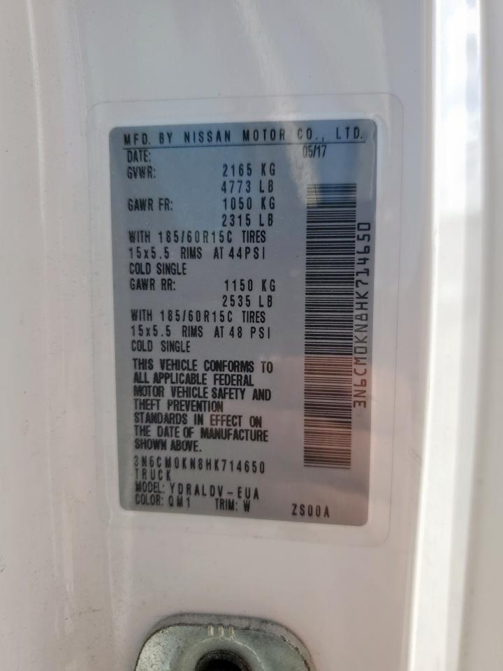 2017 NISSAN NV 200