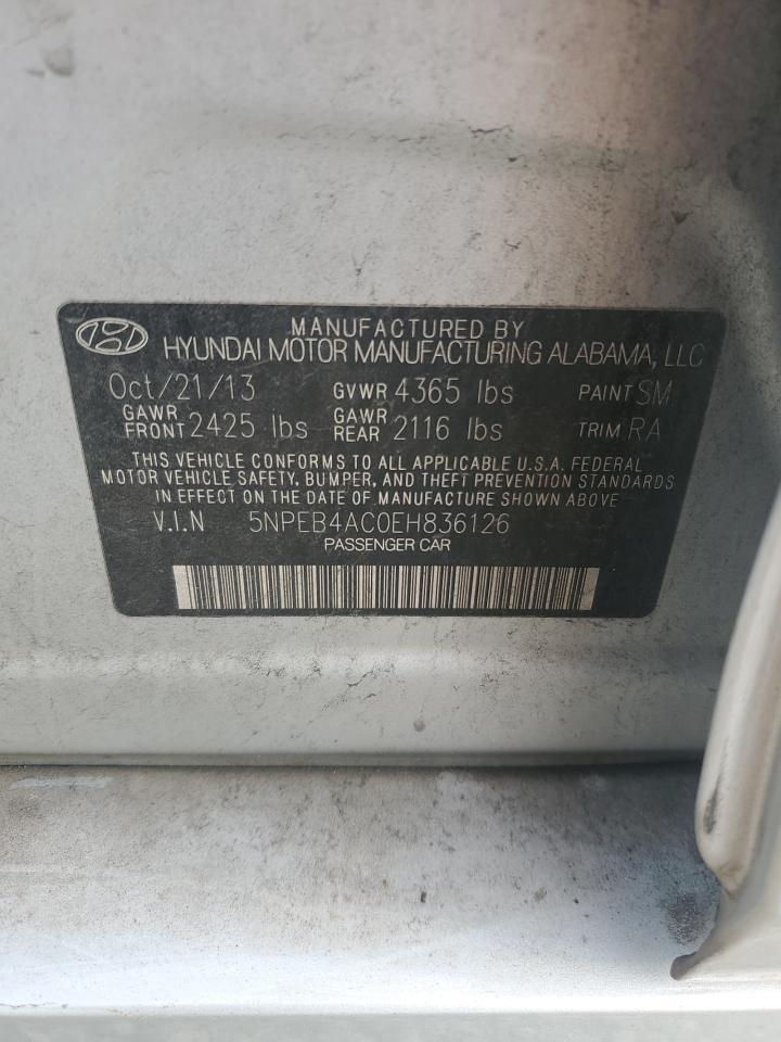 2014 HYUNDAI SONATA
