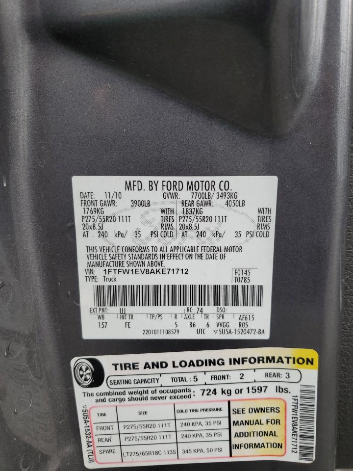 2010 FORD F-150