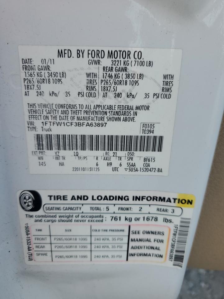 2011 FORD F-150