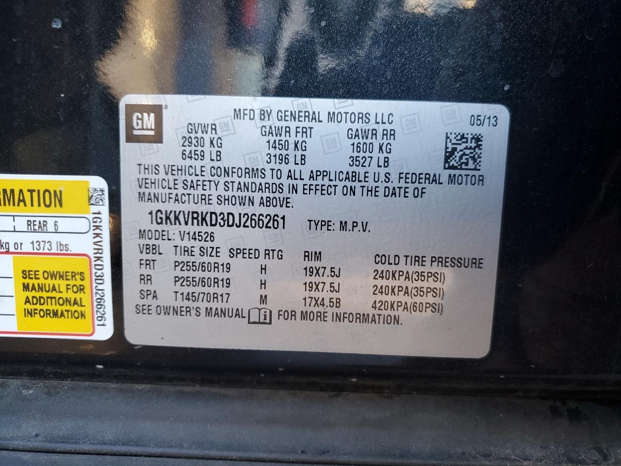 2013 GMC ACADIA