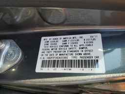 2012 HONDA ACCORD