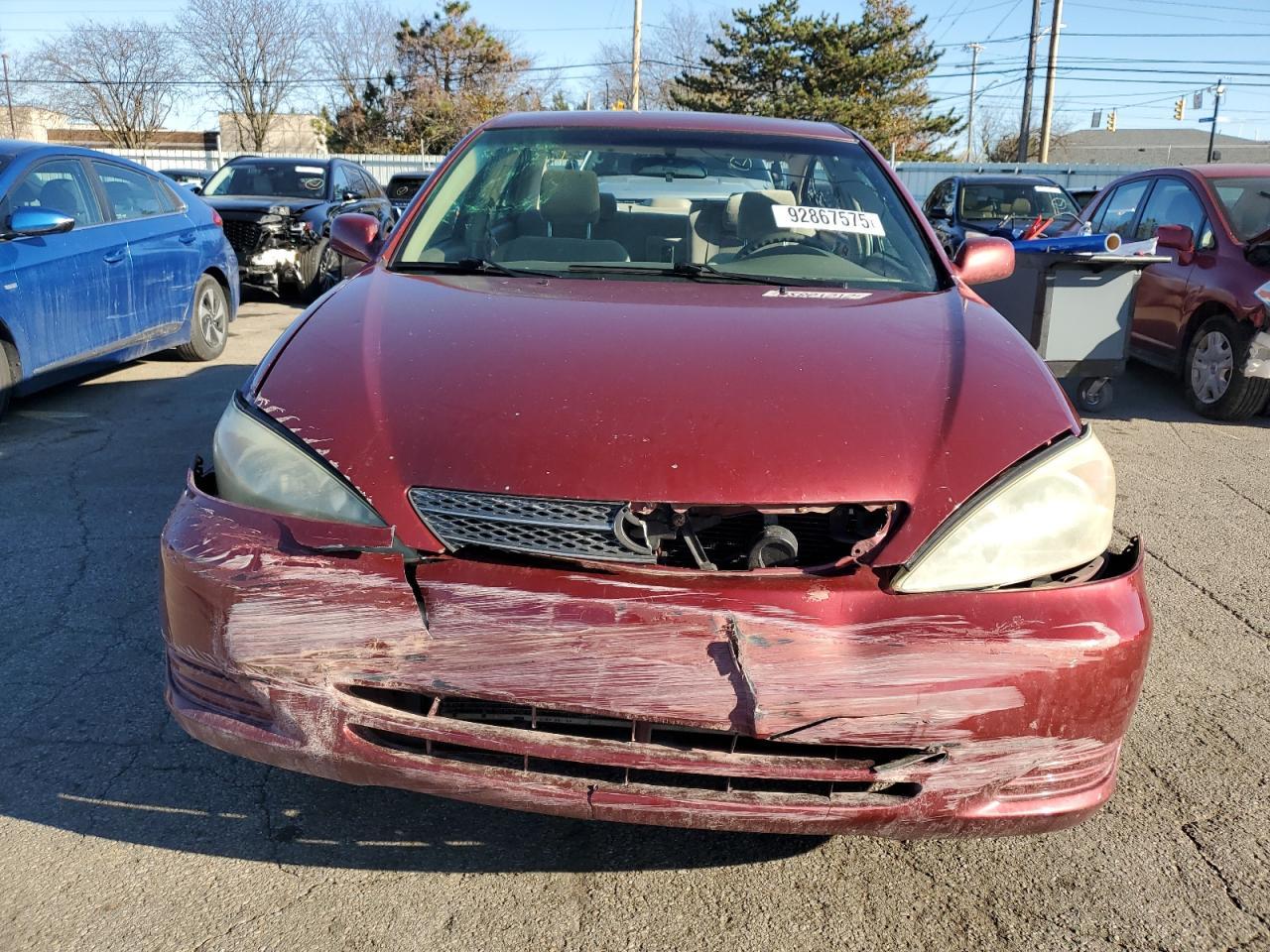 2004 TOYOTA CAMRY