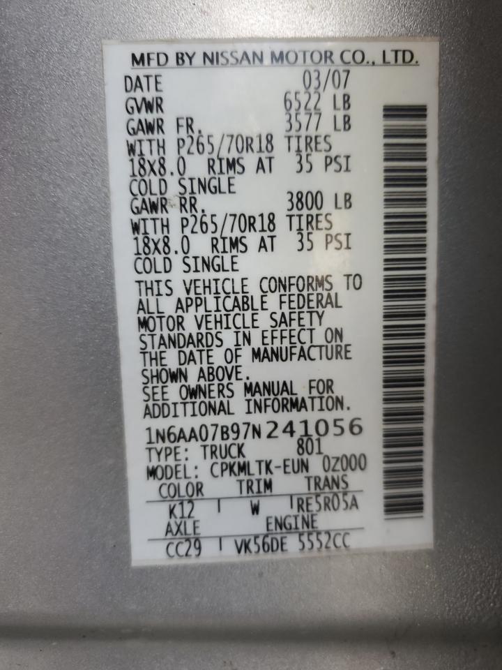 2007 NISSAN Titan