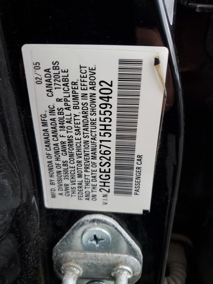 2005 HONDA CIVIC