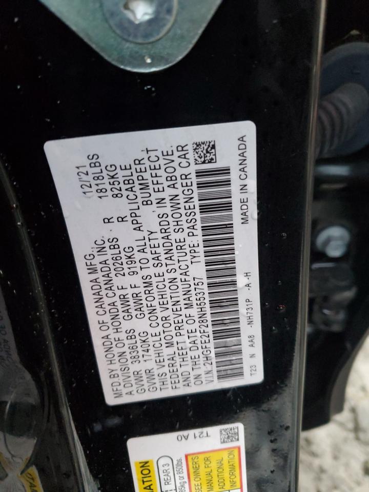 2022 HONDA CIVIC