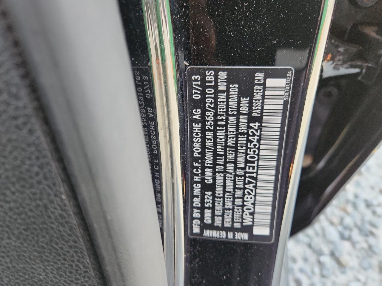 2014 PORSCHE Panamera