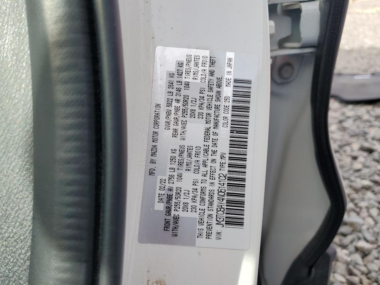 2022 MAZDA CX-9