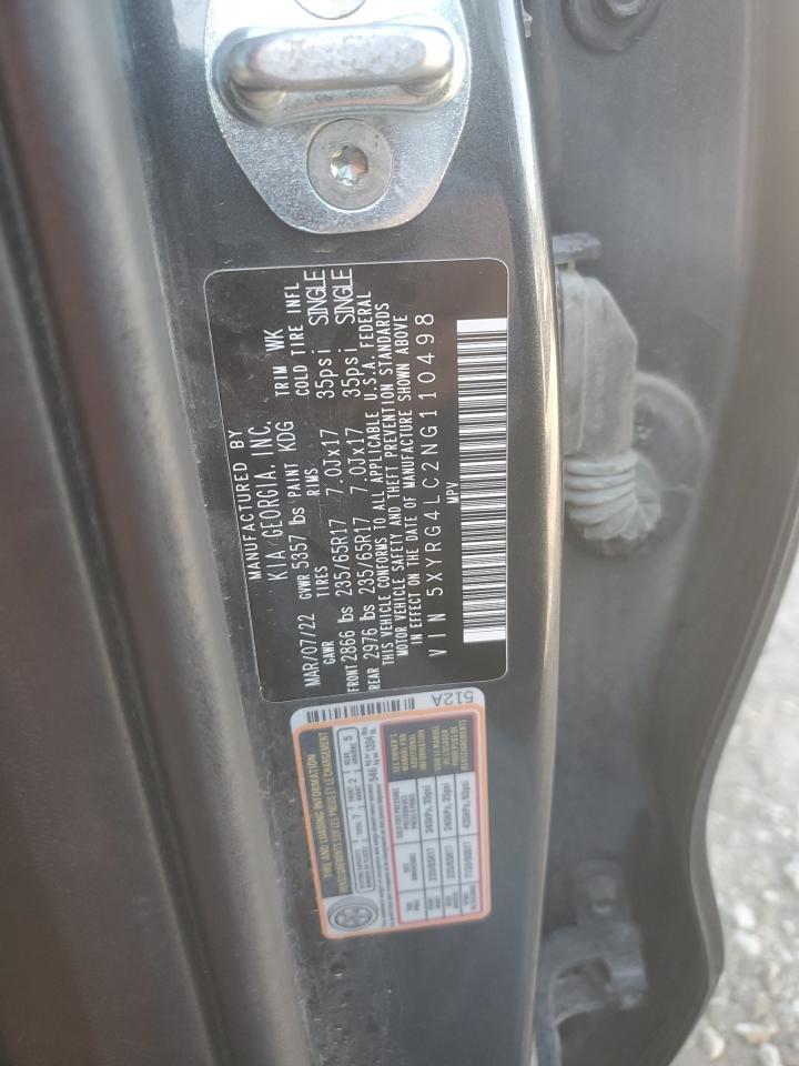 2022 KIA SORENTO