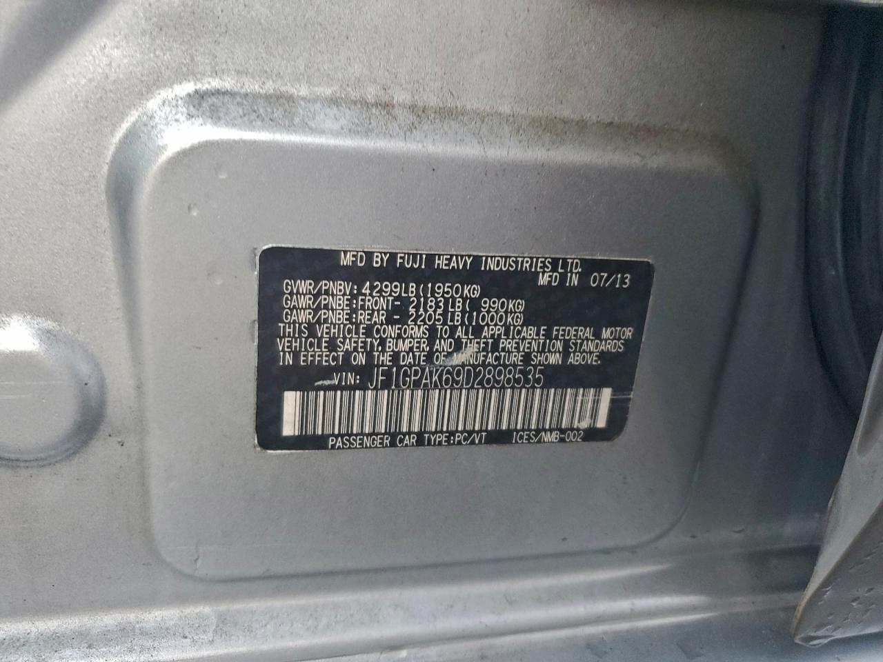 2013 SUBARU IMPREZA