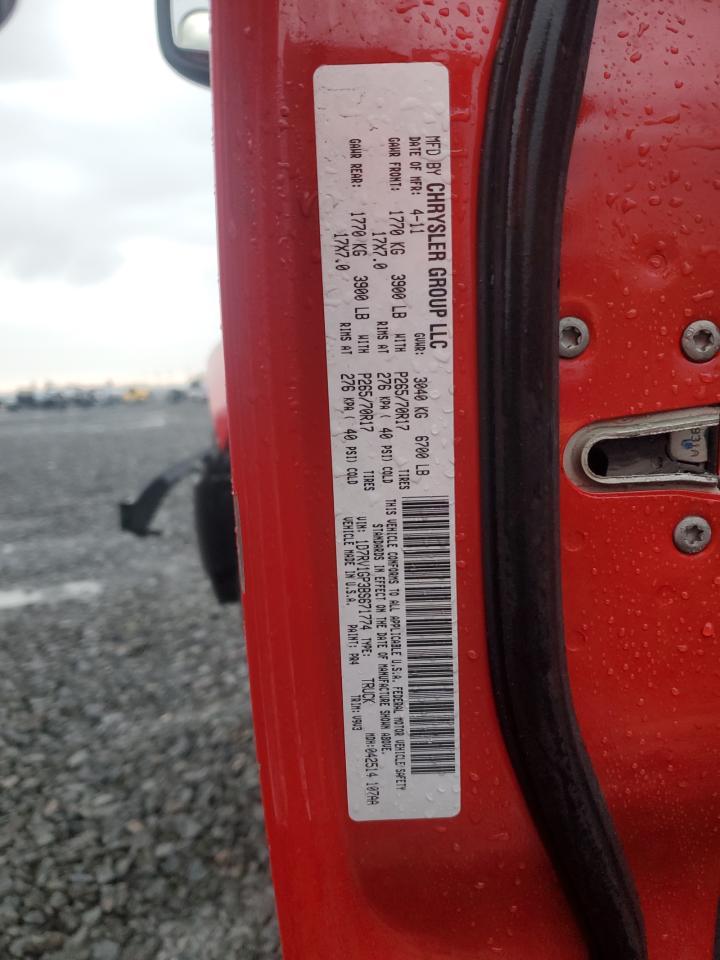 2011 DODGE RAM 1500