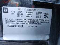 2011 BUICK LACROSSE