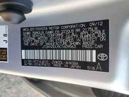 2012 TOYOTA PRIUS