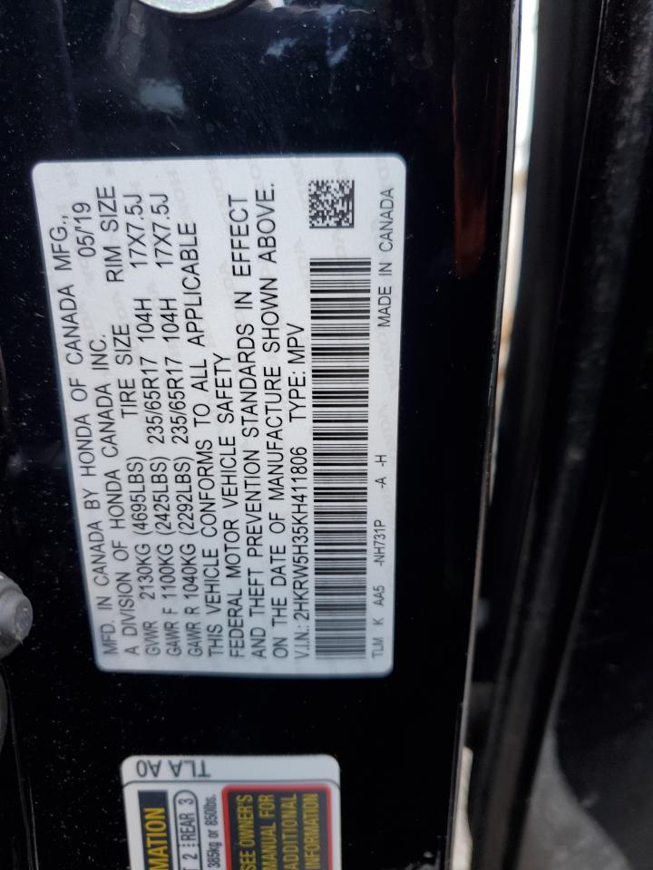 2019 HONDA CR-V