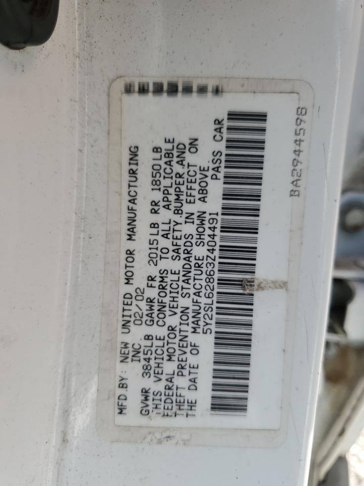2003 PONTIAC VIBE