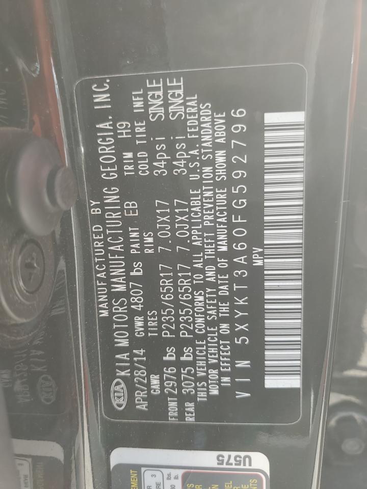 2015 KIA SORENTO