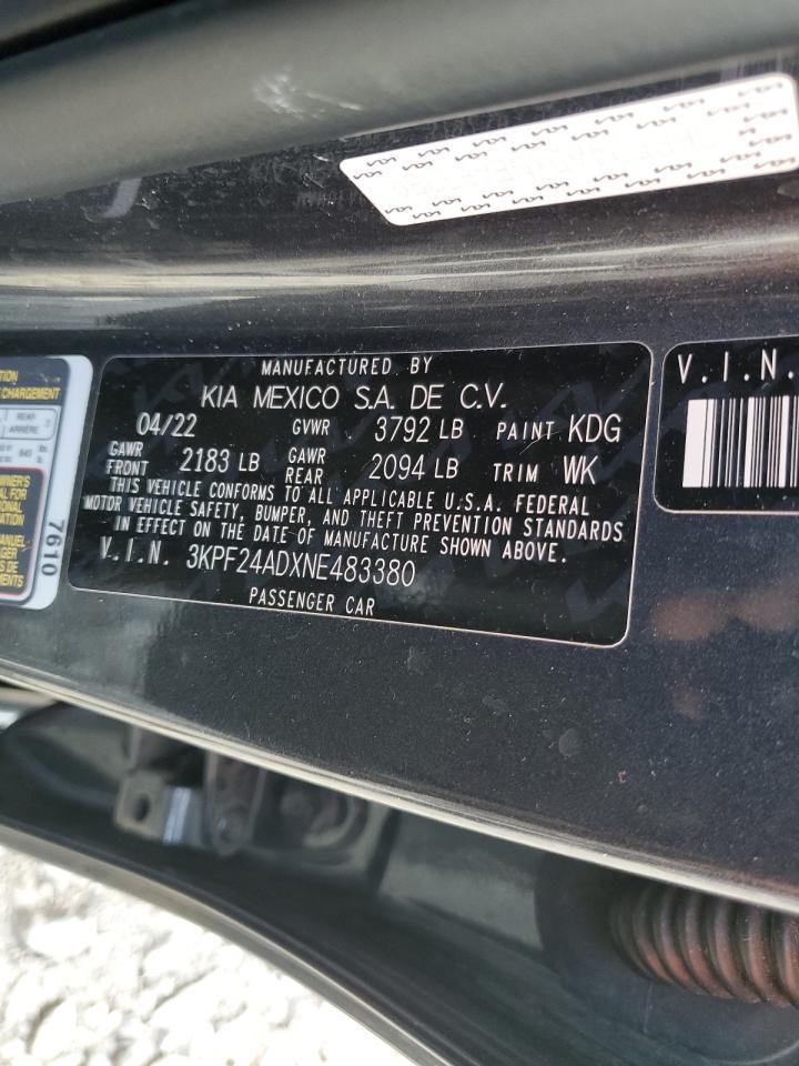 2022 KIA FORTE