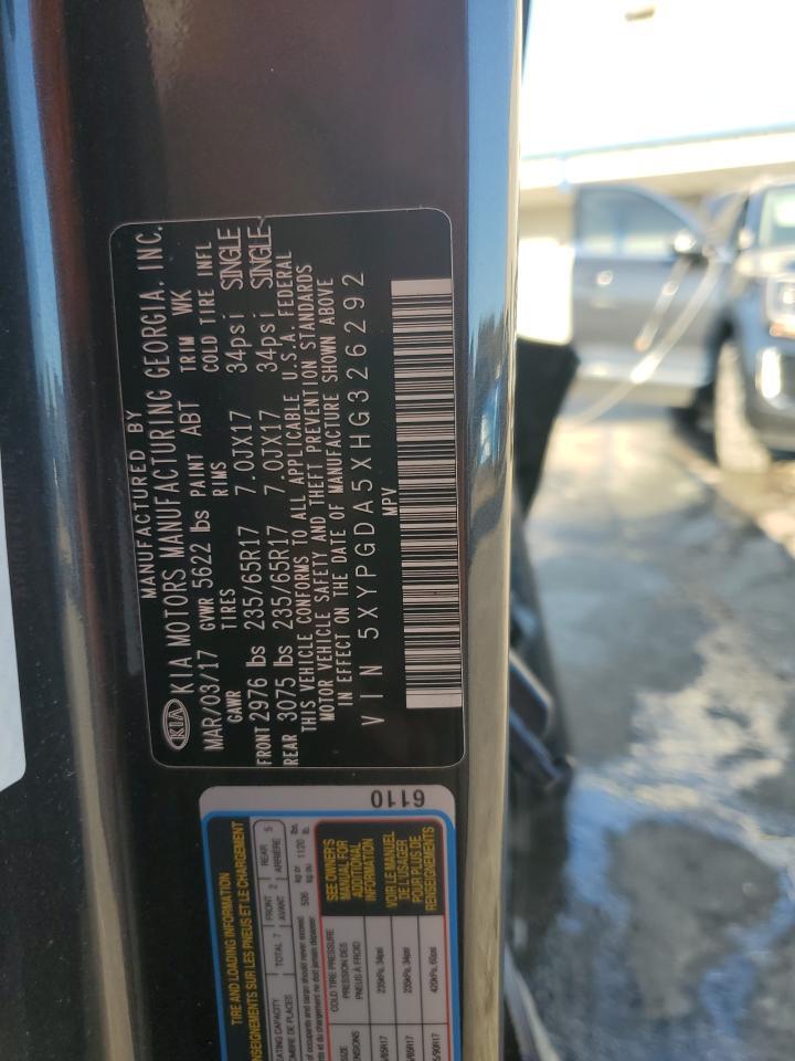 2017 KIA SORENTO