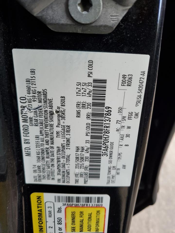 2015 FORD FUSION