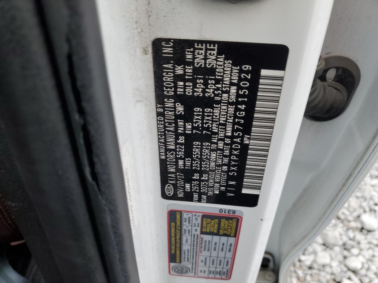 2018 KIA SORENTO