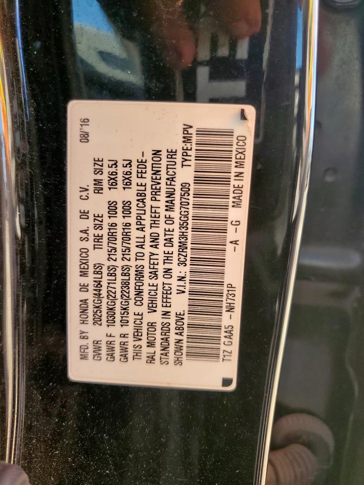 2016 HONDA CR-V