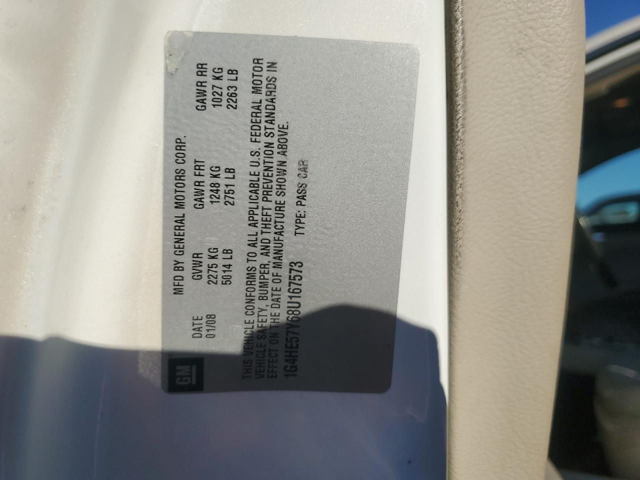 2008 BUICK Lucerne