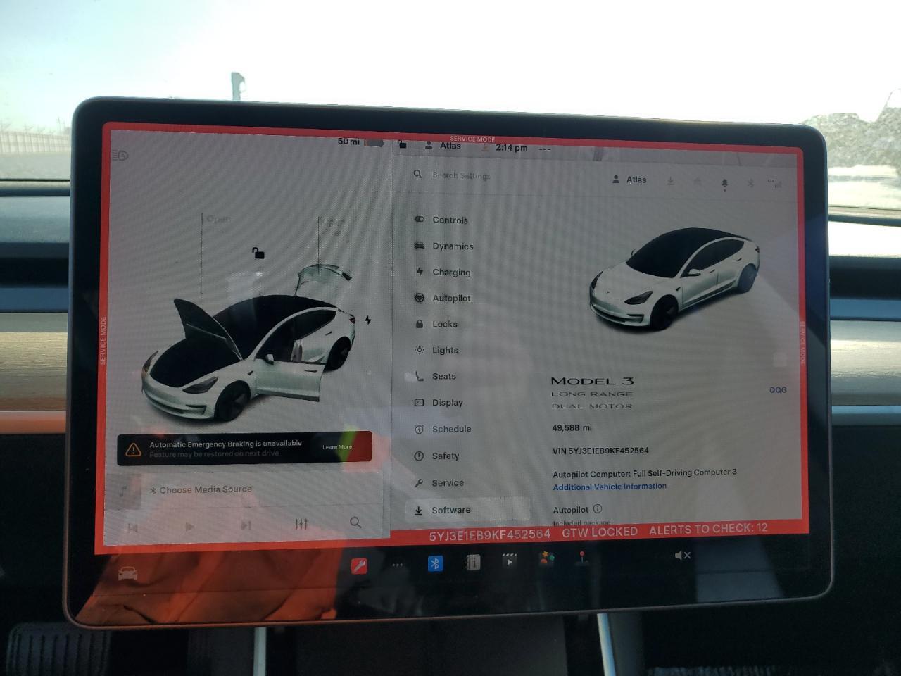 2019 TESLA MODEL 3