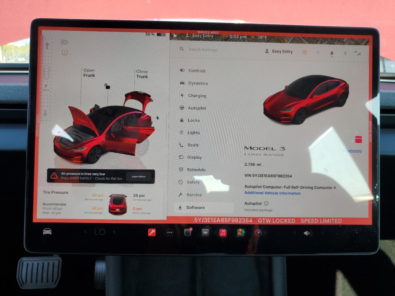 2025 TESLA MODEL 3
