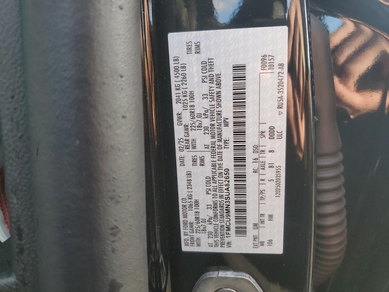 2025 FORD ESCAPE
