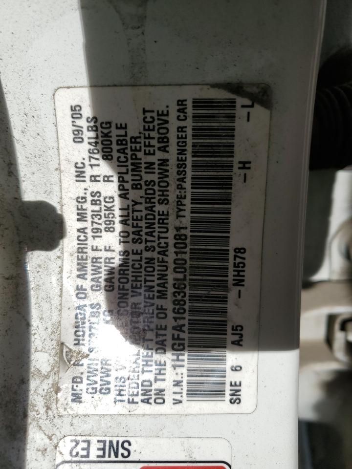 2006 HONDA CIVIC