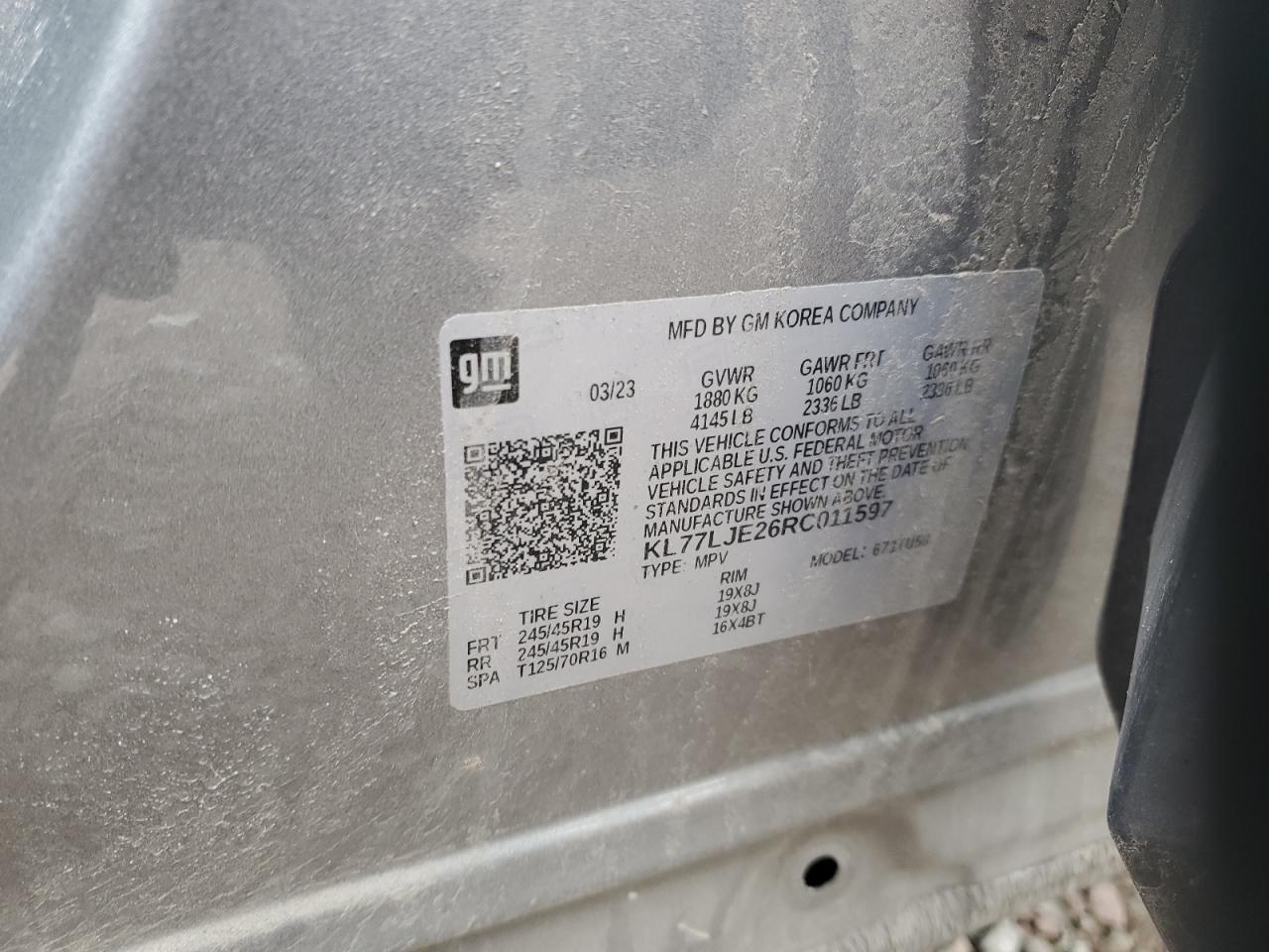 2024 CHEVROLET TRAX