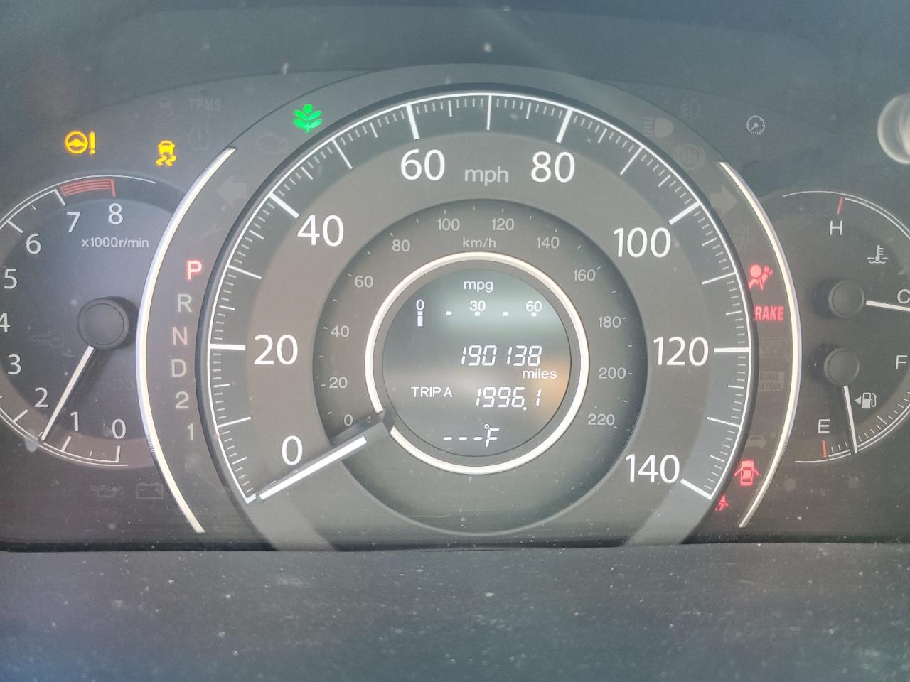 2012 HONDA CR-V