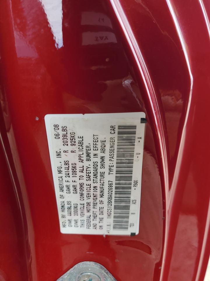 2008 HONDA ACCORD